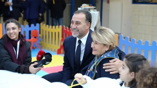 Başkan Yılmaz: 'Ümmehan Elginkan anaokulumuz hayırlı olsun'