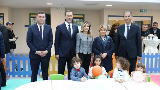 Başkan Yılmaz: 'Ümmehan Elginkan anaokulumuz hayırlı olsun'