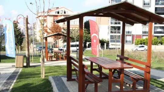 Şehit Öğretmenler parkı törenle açıldı