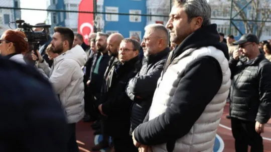 Şehit Öğretmenler parkı törenle açıldı