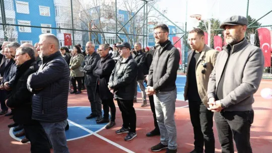 Şehit Öğretmenler parkı törenle açıldı