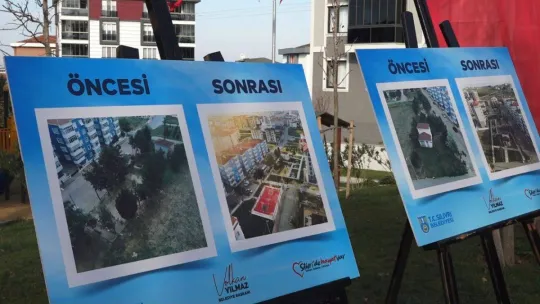 Şehit Öğretmenler parkı törenle açıldı