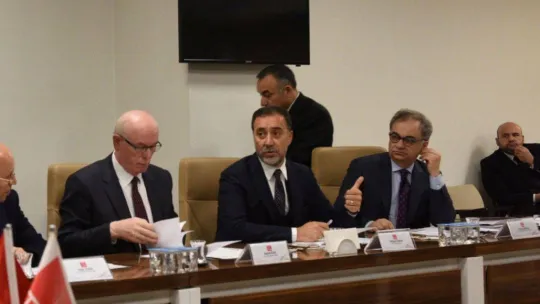 Başkan Yılmaz Ankara'da temaslarda bulundu