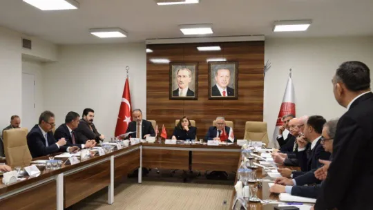 Başkan Yılmaz Ankara'da temaslarda bulundu