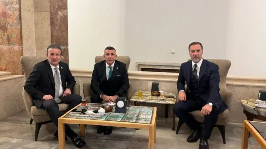 Başkan Yılmaz Ankara'da temaslarda bulundu