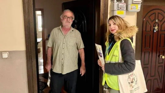 Vatandaşlar sıfır atık konusunda bilgilendiriliyor