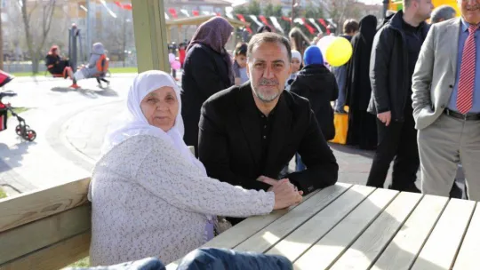 Yoğurthane sakinleri park ve spor sahalarına kavuştu