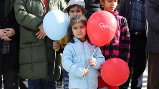 Yoğurthane sakinleri park ve spor sahalarına kavuştu