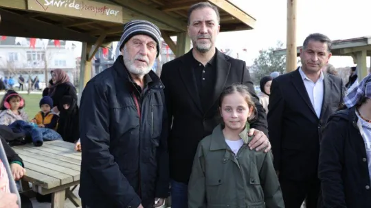 Yoğurthane sakinleri park ve spor sahalarına kavuştu