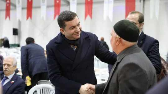 Ramazan çadırında şehit ve gaziler onuruna iftar düzenlendi