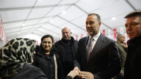 Ramazan çadırında şehit ve gaziler onuruna iftar düzenlendi