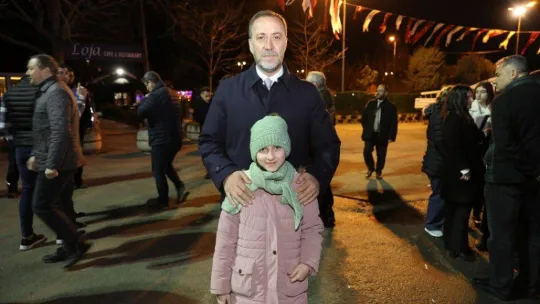 Ramazan çadırında şehit ve gaziler onuruna iftar düzenlendi