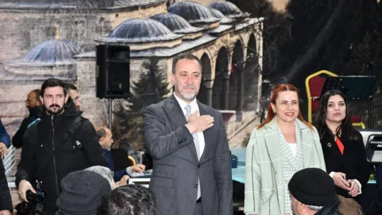 Ramazan çadırında şehit ve gaziler onuruna iftar düzenlendi