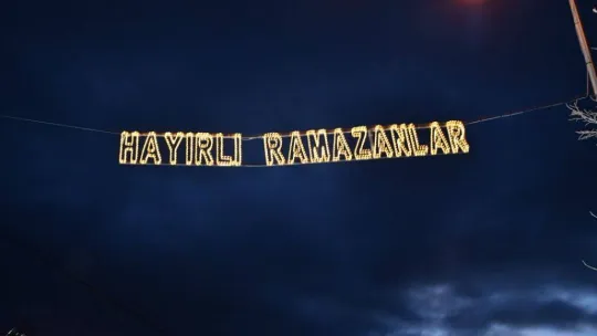 Ramazan çadırında şehit ve gaziler onuruna iftar düzenlendi