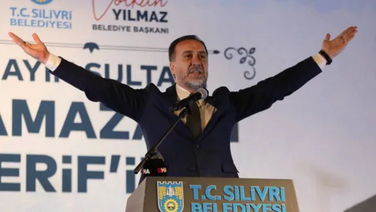 Silivri belediyesi Ramazan'da 115 bin kişilik iftar yemeği verdi