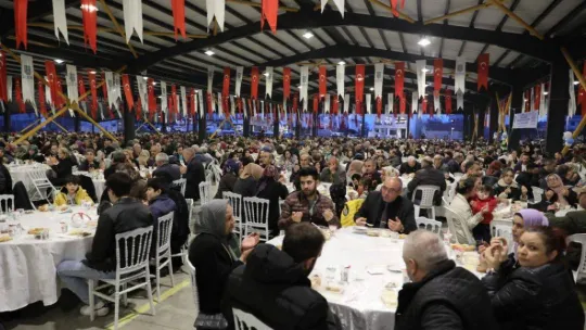Silivri belediyesi Ramazan'da 115 bin kişilik iftar yemeği verdi