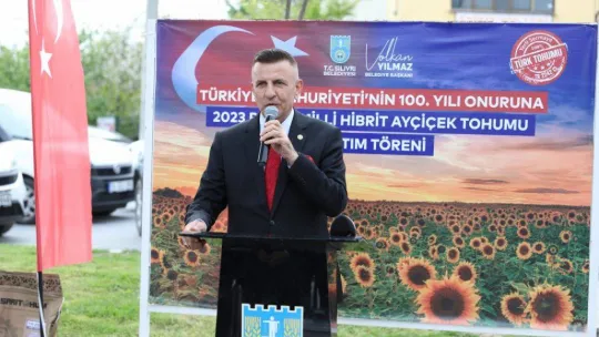 Silivri belediyesinden üreticilere 7 milyon TL'lik Ayçiçek tohumu desteği