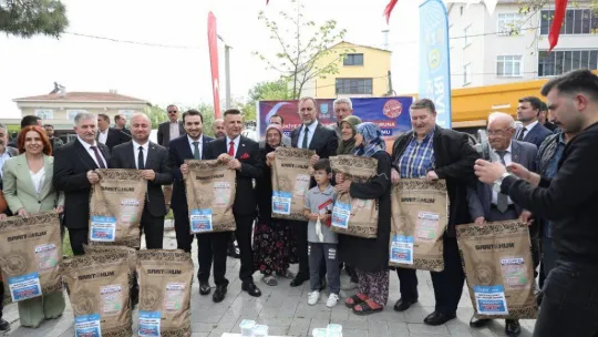 Silivri belediyesinden üreticilere 7 milyon TL'lik Ayçiçek tohumu desteği