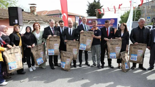 Silivri belediyesinden üreticilere 7 milyon TL'lik Ayçiçek tohumu desteği