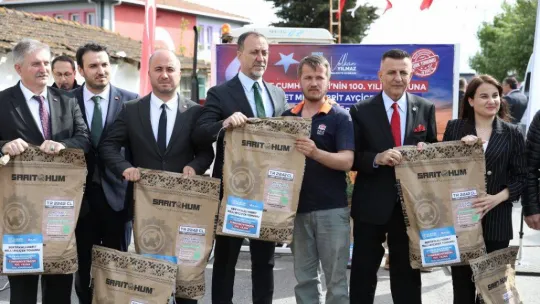 Silivri belediyesinden üreticilere 7 milyon TL'lik Ayçiçek tohumu desteği