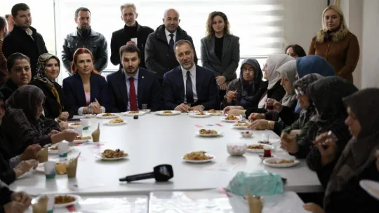 Başkan Yılmaz: 'Üretmek sizden, destek bizden'