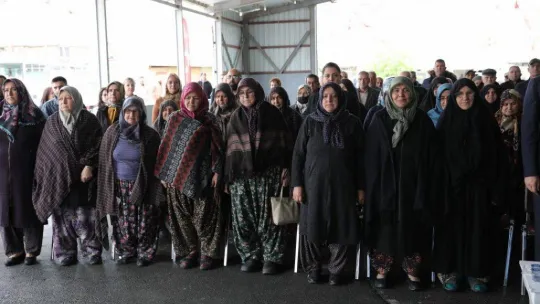 Başkan Yılmaz: 'Üretmek sizden, destek bizden'