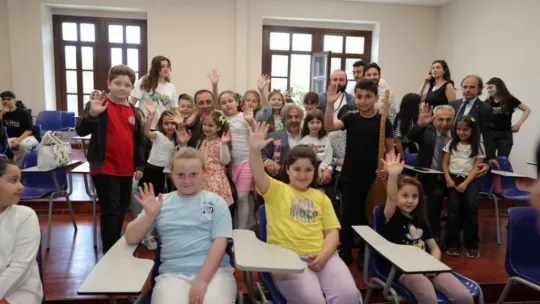 Başkan Yılmaz, Kültür Bakan yardımcısı Ahmet Misbah Demircan'ı ağırladı