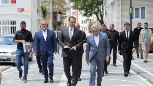 Başkan Yılmaz, Kültür Bakan yardımcısı Ahmet Misbah Demircan'ı ağırladı