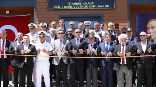 Silivri Sahil Güvenlik Komutanlığı binası hizmete açıldı