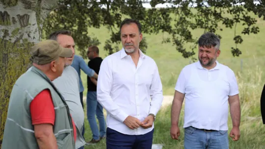 Silivri belediyesinden Kavaklı çiftçisine 100.000 TL'lik destek