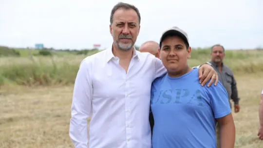 Silivri belediyesinden Kavaklı çiftçisine 100.000 TL'lik destek