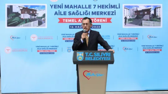 Yeni mahalle aile sağlığı merkezinin yapımına başlandı