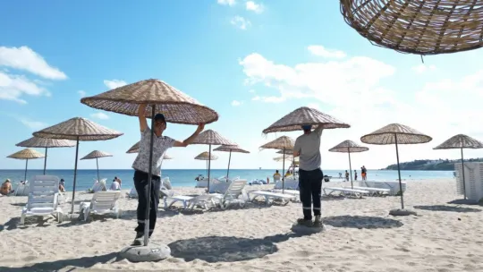 Silivri'nin plajları yaz sezonuna hazır!