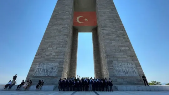 Silivrili Kıbrıs gazileri şehitler diyarı Çanakkale'yi gezdi
