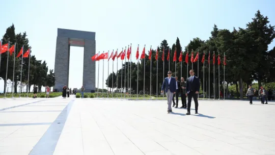 Silivrili Kıbrıs gazileri şehitler diyarı Çanakkale'yi gezdi