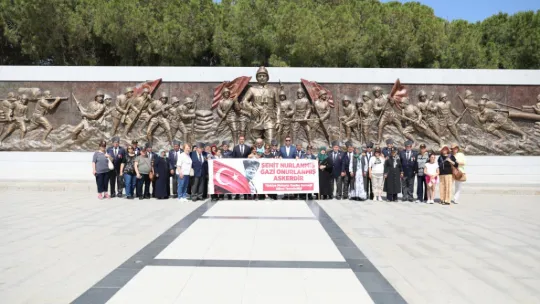 Silivrili Kıbrıs gazileri şehitler diyarı Çanakkale'yi gezdi