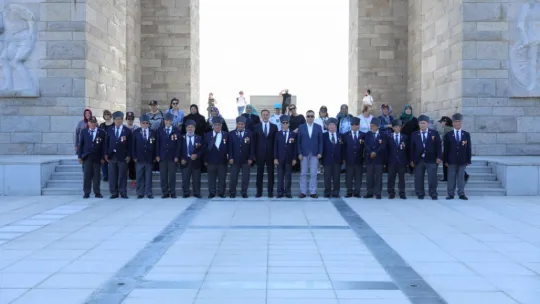 Silivrili Kıbrıs gazileri şehitler diyarı Çanakkale'yi gezdi