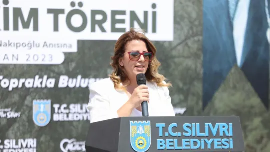 Silivri'de 5.100 adet yağlık zeytin fidanı toprakla buluştu