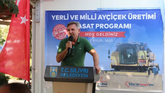 Başkan Yılmaz Milli Ayçiçek Hasadında Konuştu: 'Hayaldi Gerçek Oldu'