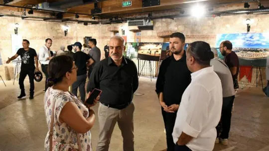 Fotoğraf yarışması sergisi ziyarete açıldı