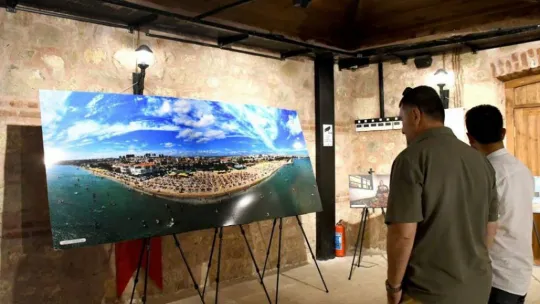 Fotoğraf yarışması sergisi ziyarete açıldı