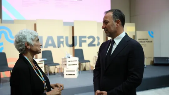 Başkan Yılmaz'dan Maruf23 toplantısında dikkat çeken mesajlar