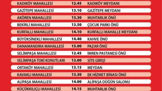 Sayalar 'da hafta sonu şenlik var!