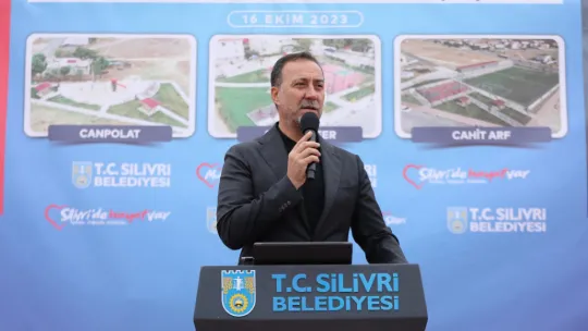 Gümüşkaya'da 3 parkın toplu açılış töreni gerçekleşti