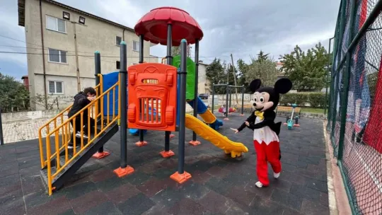 Gümüşkaya'da 3 parkın toplu açılış töreni gerçekleşti