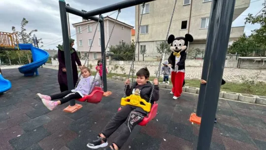Gümüşkaya'da 3 parkın toplu açılış töreni gerçekleşti