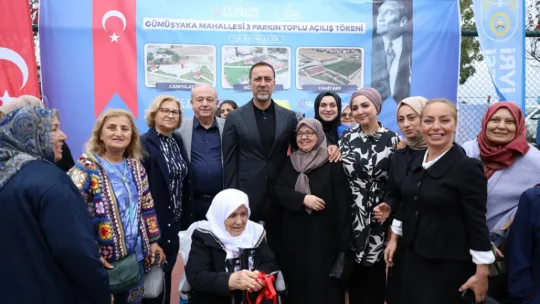 Gümüşkaya'da 3 parkın toplu açılış töreni gerçekleşti