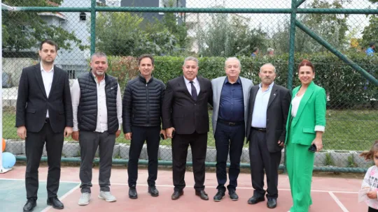 Gümüşkaya'da 3 parkın toplu açılış töreni gerçekleşti