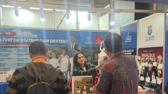 Silivri Belediyesi 40. Tüyap kitap fuarında yoğun ilgi görüyor