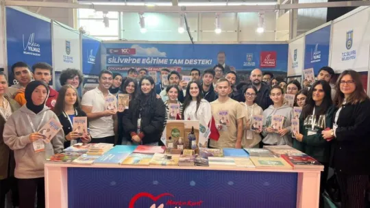Silivri Belediyesi 40. Tüyap kitap fuarında yoğun ilgi görüyor
